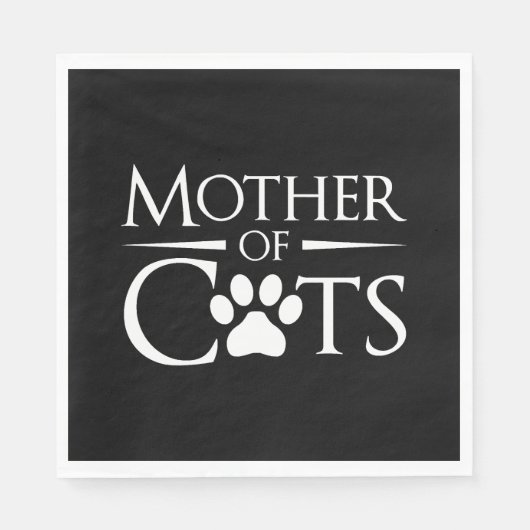 Moeder Van Katten Servet (Voorkant)