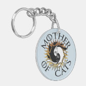 Moeder van katten Sleutelhanger (Voorkant Links)