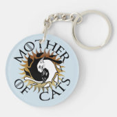 Moeder van katten Sleutelhanger (Achterkant)