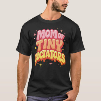 Moeder van kleine dictators - Golvend Y2K Grappig T-shirt