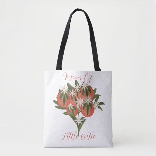 Moeder van Little Cutie Clementine Tote Bag (Voorkant)