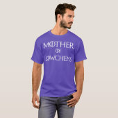 Moeder van Lowchens vriend T-shirt (Voorkant volledig)