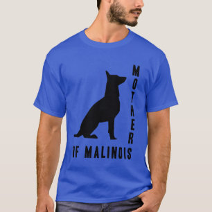 Moeder van Malinois retro T-shirt