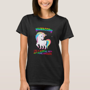 Moeder van mamma's van mamma Mamacorn Unicorn Cost T-shirt