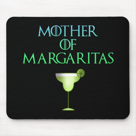 Moeder van Margaritas Funny Tequila Cocktail Muismat (Voorkant)