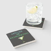 Moeder van Margaritas Funny Tequila Cocktail Stenen Onderzetter (Zijkant)
