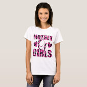 Moeder van meisjes - Moederdag T-shirt (Voorkant volledig)