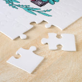 Moeder van mij heet Gigi Sunflower Birthday. Legpuzzel (Zijkant)