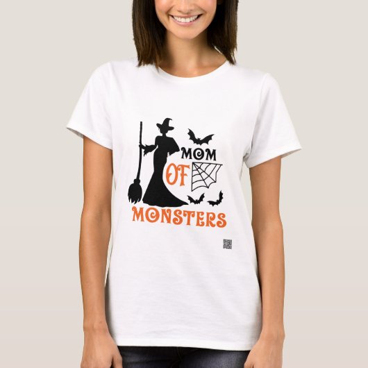 Moeder van Monsters T-shirt (Voorkant)