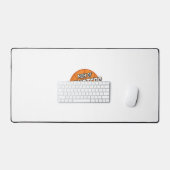 Moeder van Monsters Vintage Basketbal Moeder Desig Bureaumat (Keyboard & Muis)