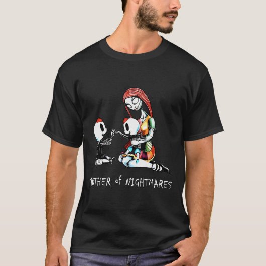 Moeder van nachtmerries Dames van twee jongens gra T-shirt (Voorkant)