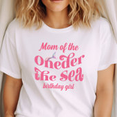 Moeder van Oneder Het Zee Zeemeermin verjaardagsme T-shirt
