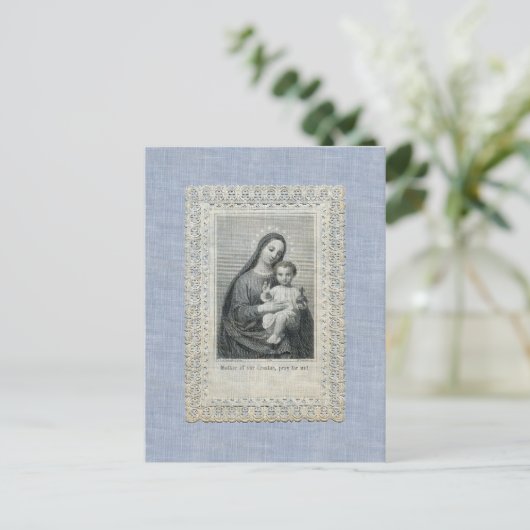 Moeder van onze Schepper Briefkaart (Staand voorkant)