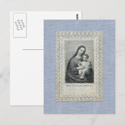 Moeder van onze Schepper Briefkaart (Voorkant / Achterkant)