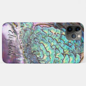 Moeder-van-parel Iridescent Kijk Gepersonaliseerd Case-Mate iPhone Case (Achterkant (horizontaal))