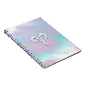 Moeder van parel stijl Aries sterrenbeeld Notitieboek (Rechterzijde)