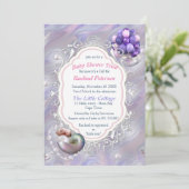 Moeder van Parelaars die de geboorte aan een baby- Kaart (Staand voorkant)