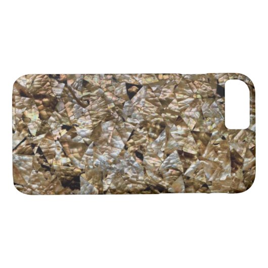 Moeder van parelgoud iPhone 7 Hoesje (Achterkant (Horizontaal))