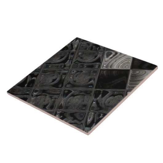 Moeder van parelgroot (6 x 6 inch) keramisch fotod tegeltje (Zijkant)