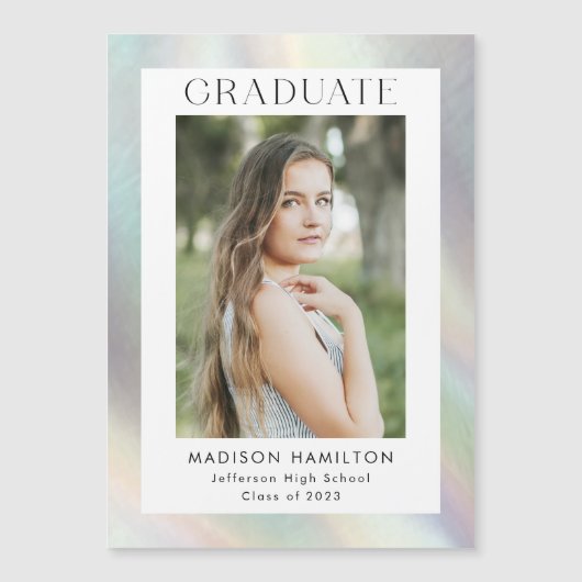 Moeder van Parelholografisch Afstuderen\ Magnetische Uitnodiging (Voorkant)