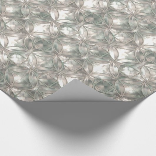 Moeder van Parelimitatie Cadeaupapier (Hoek)