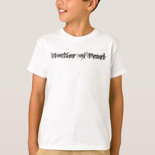 Moeder van Pareljongen's T T-shirt (Voorkant)