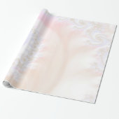 Moeder van parellen Luxurous Fractal Spiral Cadeaupapier (Uitgerold)