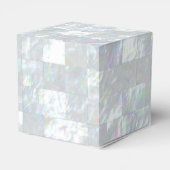 Moeder van parelmozaïek bedankdoosjes (Achterkant)