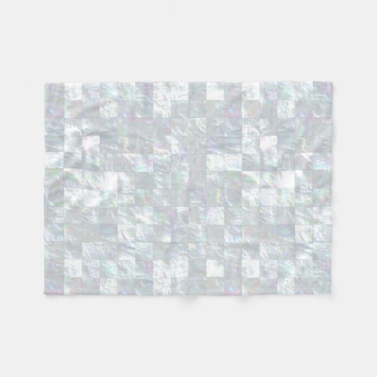 Moeder van parelmozaïek fleece deken (Voorkant (Horizontaal))