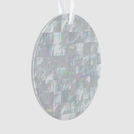 Moeder van parelmozaïek ornament (voorkant)