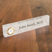 Moeder van Parelnaam Bord Naambordje (Zijkant)