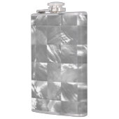 Moeder van parelontwerp heupfles (Links)