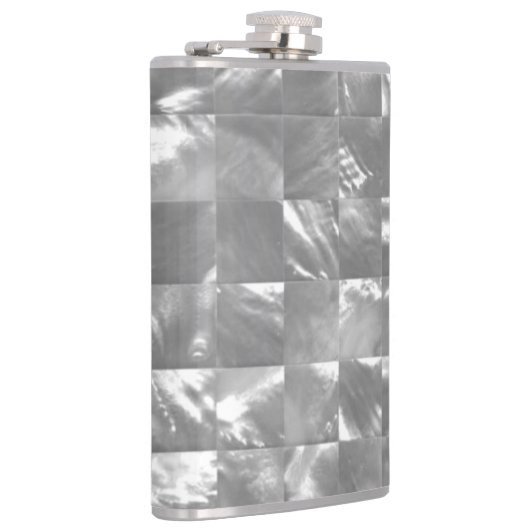 Moeder van parelontwerp heupfles (Rechts)