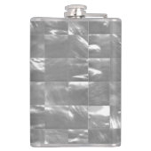 Moeder van parelontwerp heupfles (Achterkant)