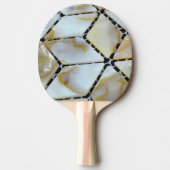 Moeder van parelontwerp tafeltennisbatje (Voorkant)
