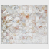 Moeder van parelpapier cadeaupapier (Vlak)