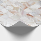 Moeder van parelpapier cadeaupapier (Hoek)