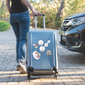 Moeder van parels die Geboorte van een Baby Pearl. Sticker (Koffer Insitu)