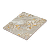 Moeder van parels en goudcellen, Abstract Tegeltje (Zijkant)