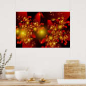 Moeder van parels poster (Keuken)