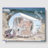 Moeder van Parels Samengevoegd als Liquid Swirls Gastenboek (Voorkant)