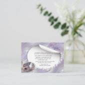 Moeder van Parels Samengevoegd als Liquid Swirls Informatiekaartje (Staand voorkant)