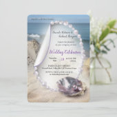 Moeder van Parels Samengevoegd als Liquid Swirls Kaart (Staand voorkant)