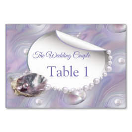 Moeder van Parels Samengevoegd als Liquid Swirls Kaart