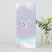 Moeder van parelstijl Aries Zodiac Sign (Staand voorkant)