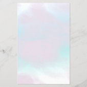 Moeder van parelstijl Aries Zodiac Sign Flyer (Achterkant)