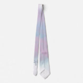 Moeder van parelstijl Aries Zodiac Sign Stropdas (Achterkant)