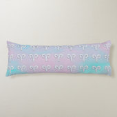 Moeder van parelstijl Aries Zodiac-symbool Lichaamskussen (Voorkant)