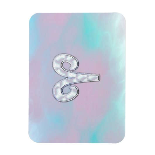 Moeder van parelstijl Aries Zodiac-symbool Magneet (Verticaal)