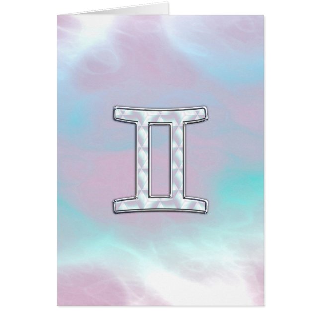 Moeder van parelstijl Gemini-dierentuin (Voorkant)